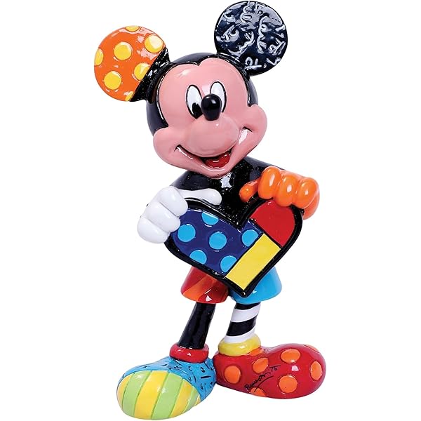 Enesco Disney Britto Midas Fantasia Sorcerer Mickey Mouse Keychain